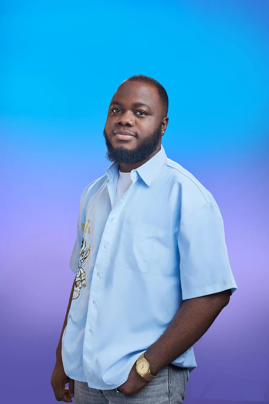 Portrait of Samuel Amusa